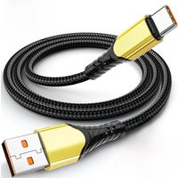 Premium Nylon Data Cable USB A To Type C Charger Cord 240W High-speed Charging USB C Mobile Phone Data Wire for Android