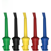 JZDZ 10pcs Test Hook Clip Test Probe For Electronic Testing Mini Grabber Connector DIY tools accessories J.30007