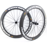 AliExpress New 700C Road Bike Matt UD full carbon bicycle Thru Axle Direct pull disc brake wheelset carbon tubular clincher tubeless rims