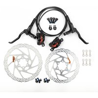 AliExpress Shimano BR MT200 Hydraulic Disc Brake 1550 1500 1450 850 800mm Left Front Right Rear Brake Set RT-10/26/56 160 180mm Rotor