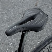 AliExpress West Biking WEST BIKING Bicycle Saddle Hollow Breathable Soft Seat Cushion MTB Shock Absorbing Non-Slip Leather Road Bike Lightweight Saddle