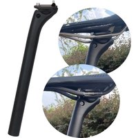 AliExpress ELITA ONE MTB Carbon Seat Post Offset 20mm 27.2 30.9 31.6mm Mountain/Road Bike Seatpost 350-400mm