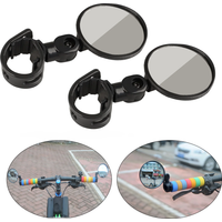 AliExpress NONE 2Pcs Universal Bicycle Rearview Mirror Handlebar for Bicycle Motorcycle Side 360 Rotation Adjustable Bike Riding Cycling Mirror