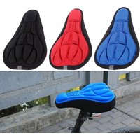 AliExpress pinmoap Mountainous Bicycle Saddle Cover Cushion 3D Sponge Foam Seat Cover Cushion Bicycle Thickened Cushion Cover Seat Protective Cover
