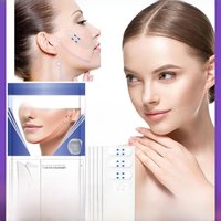 Invisible V-shaped Face lifting Tapes Wrinkle Removal Sticker Forehead Neck Chin Sticker Anti Aging Patch Facial Slimming