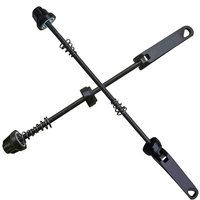 AliExpress 1pc Bicycle Axle Front Rear Quick Release Skewers Wheel Hub For MTB Road Bike Folding Hub Lever Bicycle Quick Release