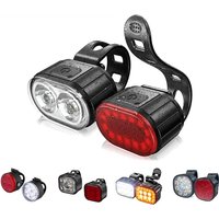 AliExpress BUCKLOS Bike Light Set Front and Rear Lights Led Bicycle Lamp USB Rechargeable Cycling Flashlight for Road MTB Bicycle Lantern