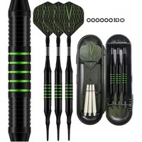 3Pcs Detachable Electronic Darts Soft Tip Fall Resistant Darts With Frosted Surface Replacement Shaft For Dart Game Competition