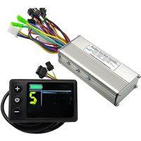 AliExpress NONE 24V 36V 48V 500W 22A Ebike Brushless Motor Universal Controller S866 LCD Colour Display Set for Electric Mountain Bike Scooter