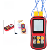 RZ Temperature Meter Digital Measure Tool Professional Handheld Temperature Tester With 2pcs Thermocouple Use For Liquid