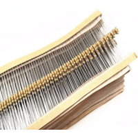 200PCS 1/4W Carbon Film Resistors 5% 1R-10M 10R 47R 56R 100R 220R 1K 4K7 6K8 100K 330K 560K 1M ohm Color Ring Resistance