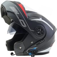 AliExpress BLD Modular Motorcycle Flip Up Helmet Double Visor Bluetooth Safrty Riding Full Face Capacete Bike ECE DOT Approved Original Casco
