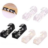 Cable Clips Organizer Drop Wire Winder Holder Earphone Mouse Cord Clip Protector USB Cable Management Clip Wire Manager For Home