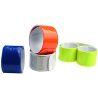 AliExpress NONE 2Pcs 40*3cm Reflective Night Safety Slap Wrap Band Ankle Leg Jogging Wrist Arm Cycling Bicycle Tools
