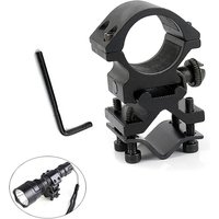 AliExpress Universal Metal Rail Clip Rail Mount Tactical For Bike Hunting FlashLight Clip