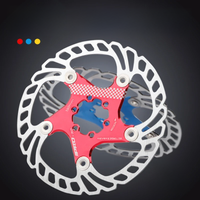 AliExpress CYCLAMI IIIPRO Bicycle 140 160 180 203mm Disc Brake Rotor Floating Thickening Anodized Quick Cooling Ultra-light Disc 2022New