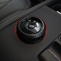2× Car Volume Control Knob Shift Knob Metal Cover Sets For Mustang For Mach-E 21-23 Switch Button Knob Cover Interior Mouldings