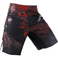 MMA Kick Boxing Fight Short Grappling Muay Thai Men's Shorts Printing BJJ Jiu Jitsu No Gi Grappling Competition Athletic Trunks