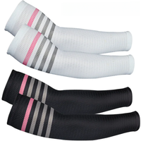 AliExpress Aero bike racing Cycling Sleeves Bicycle Sleeves breathable mesh Running Sunscreen Arm Warmer Sun Mtb Arm Cover Cuff