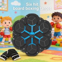 Smart Boxing Training Equipment Electronic Boxing Targets Punching Pad with LED Lights Bluetooth Music Rechargeable for Home