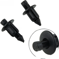 AliExpress NONE 100pcs Plastic Bicycle Fairing Rivet Setting Panel Fastener Clips For Honda For Suzuki For Kawasaki Car Fenders Bumpers Clips