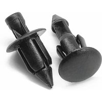 10/20/30PCS 6mm Black Rivet Fairing Body Trim Panel Fastener Screw Clips For Honda Suzuki Kawasaki Motorcycle Accessories Parts