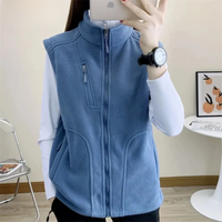 2024 Female Loose Vest Coat Spring Autumn Women Solid Color Waistcoat Jacket Maillard Ladies Large Size 5XL Sleeveless Outerwear