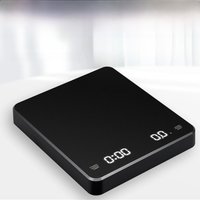 Electronic Timing Coffee Scale 3kg 0.1g Smart Drip Coffee Scales Type-C Charging Coffee Weight with Timer Kitchen Weighing Tools