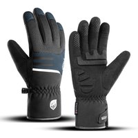 AliExpress Kyncilor Men Winter Waterproof Cycling Gloves Outdoor Sports Running Motorcycle Ski Touch Screen Fleece Gloves Non-slip Warm Full Fingers