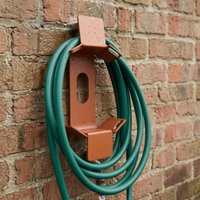 Garden Hose Hanger Iron hose reel Wall Mounted Watering Hose Organizer Storage Holder Detachable Water Pipe Hook for Outdoor