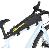 AliExpress Rhinowalk BIke Top Tube Bag Slightly WaterProof Frame Bag 44cm Length 4 Zippers Separate Compartments For MTB Road Gravel Bike