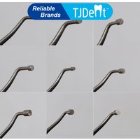 TJDent 1pcs Dental Amalgam Plugger Instrument Medical Stainless Steel Double Ended Filling Dentistry Implant Tool Coating-Free