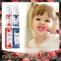 Children Foam Toothpaste Yellow Teeth Stain Removal Gingiva Protection Whitening Brighten Deep Cleaning Teeth Mousse for Kids