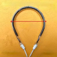 1PC 220V 900W-1000W halogen oven cooker heating element bulb for heater oven Light Bulb Heat Element Lamp accessories