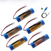 4500mah 3.7 V 18650 Battery Pack Xh2.54-2p Plug Li-lon Rechargeable Lithium Battery with charger Clock Bluetooth Audio Battery