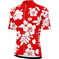 AliExpress NONE Red Hawaii Floral Aloha Men's Cycling Jersey Mountain Bike MTB Breathable Quick Dry Bicycle Race Cycling Wear Popular
