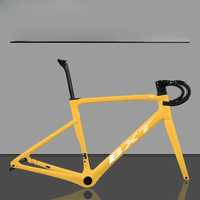 AliExpress BXT Ultralight Carbon Road Bike Frame, Flat-Mounted Disc Brake 140mm Road Frameset, BB T47, Tire 700Cx32C, New