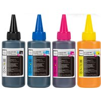 brother universal dye ink refill kit for Brother inkjet printer cartridges and ink tank printers
