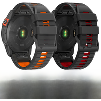 22 26MM Silicone WatchBand Strap For Garmin Fenix 7 7X 6X 6 Pro 5 5X Plus Epix Gen2 Enduro 2 WristStrap QuickFit Release Bracele