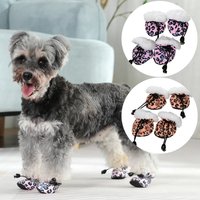 Warm Dog Shoes For Small Medium Dogs Cats Winter Outdoor Windproof Anti-slip Puppy Boots Chihuahua Yorkshire Pug Pet Supplies