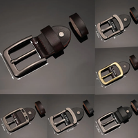 New Men's Belts Head Buckle Leather Craft Waistband Buckels Accessories Fashion Replacement Pin Belt Head Accessories Handmade