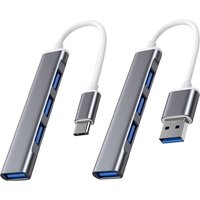USB C HUB 3.0 Type C Extender 4 Port Splitter Adapter OTG Docking Station