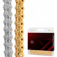 AliExpress BUCKLOS 11 Speed MTB Chain 116 Links Solid/Hollow Road Mountain BIke Chain Ultralight Universal Bicycle Chain Bike Parts