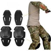 AliExpress NONE G2 G3 G4 Tactical Combat Uniform Knee Pads Elbow Pads Set Airflex Impact Combat Knee Pads for Cycling Skating Skiing