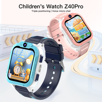 Blackview Z40 PRO Smartwatch 1.85" TFT Display LBS+WiFi+GPS 2G/4G Cell Watch with LED Flashlight IP68 Waterproof 512Mb+256Mb