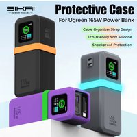 SIKAI Silicone Case for UGREEN Nexode165W 20000mAh Power Bank PD3.0 Secure Fit Anti-Dust Scratch Resistant Cover