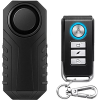 AliExpress NONE 113dB Anti-Theft Bicycle Motorcycle Alarm Wireless Security Vibration Sensor Waterproof Electric Bike Alarm with Remote Control