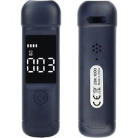 Portable Breathalyser Alcohol Testing Device Audible Alarm for Excessive Alcohol Levels Suitable for Traffic Police etc.