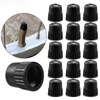 AliExpress NONE 10/30/50Pcs Black Valve Caps Plastic Bike Tire Caps Air Dust Covers-Used on Valves for Bicycle, MTB Mountain, Road Bike