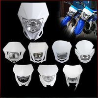 AliExpress MOSOKOYO Universal Motorcycle Headlight Fairing For Yamaha WR250F WR450F Kawasaki KLX KX Motocross Head Light Headlamp Dirt Bike Off Road